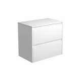 Fienza Amato 750 Wall Hung Cabinet Only 745x460x650mm Satin White (Cabinet Only) 75BW