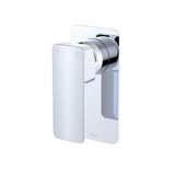 Fienza Tono Wall Mixer Dress Kit Large Rectangular Plate Lead Free Chrome D233101-LF