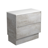 Fienza Amato 900 On Kickboard Cabinet Only 895x460x850mm Industrial (Cabinet Only) 90BXK