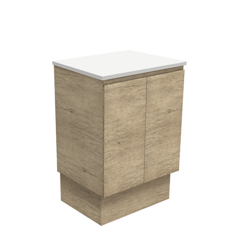 Fienza Edge On Kickboard Cabinet 600mm Scandi Oak (Cabinet Only) 60SK