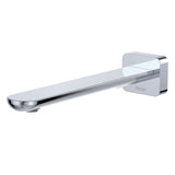 Fienza Empire Slim Wall Basin/Bath Outlet 220mm Square Plate Lead Free Chrome 234116-LF
