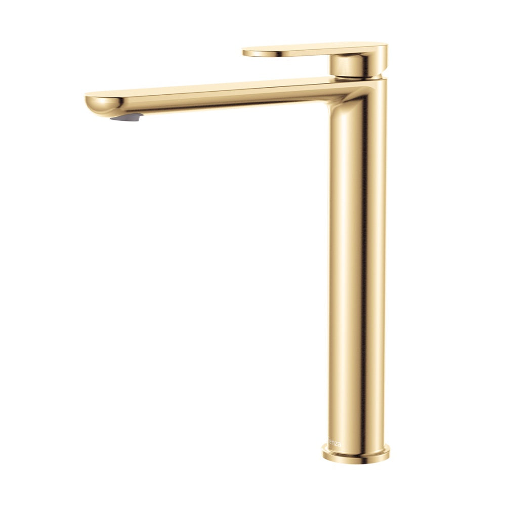 Fienza Empire Slim Tall Basin Mixer Cold Start Lead Free Urban Brass 234107UB-LF