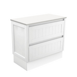 Fienza Hampton On Kickboard Cabinet 900mm Gloss White (Cabinet Only) 90TK