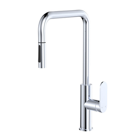 Fienza Empire Slim Pull Out Sink Mixer Lead Free Chrome 234108-LF