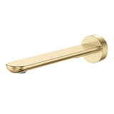 Fienza Empire Slim Wall Bath/Basin Outlet 220mm Round Plate Lead Free Urban Brass 234116UB-2-LF
