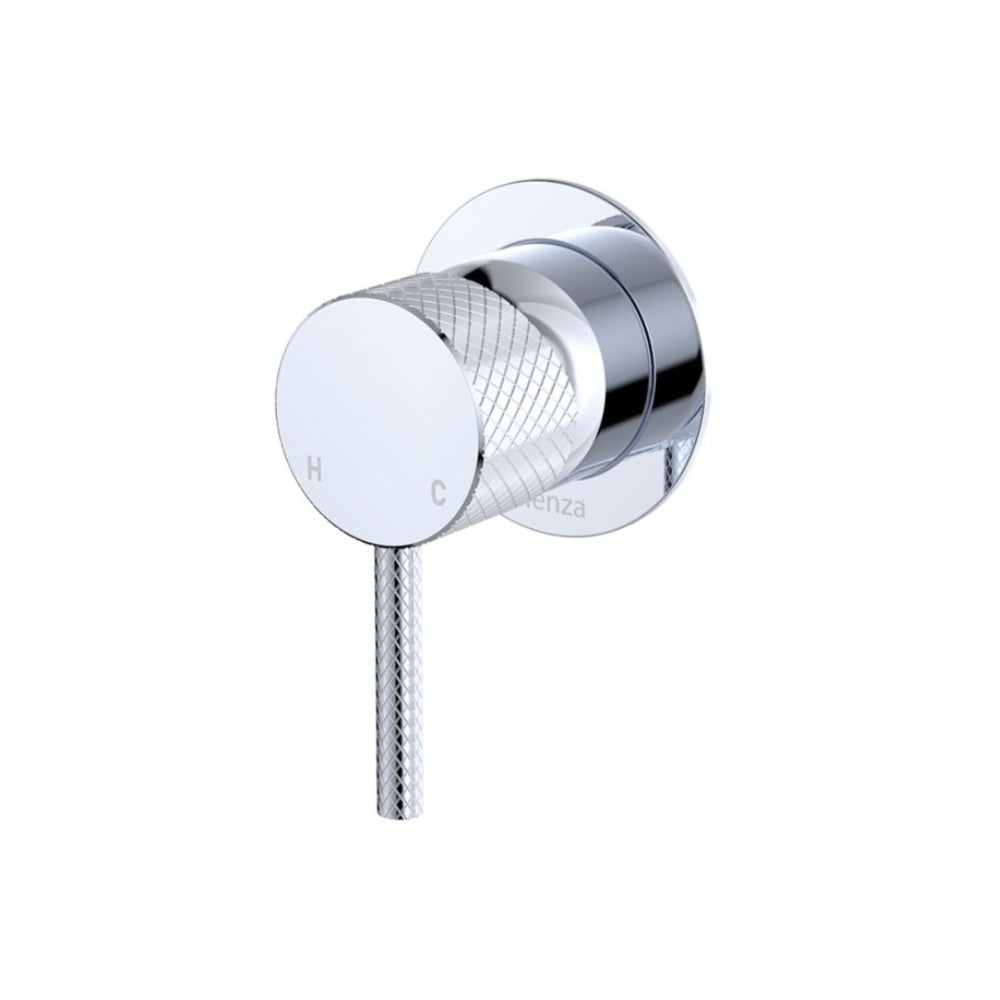 Fienza Axle Wall Mixer Dress Kit Set Small Round Plate Lead Free Chrome D231101-LF