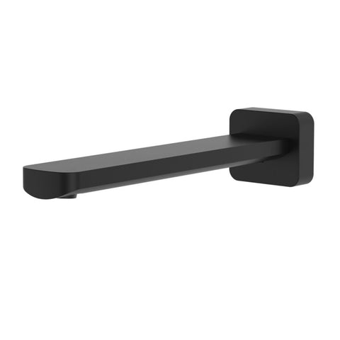 Fienza Tono Wall Basin/Bath 220mm Outlet Lead Free Eco Brass Matte Black 233116B-LF
