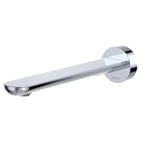 Fienza Empire Slim Wall Basin/Bath Outlet 220mm Round Plate Lead Free Chrome 234116-2-LF