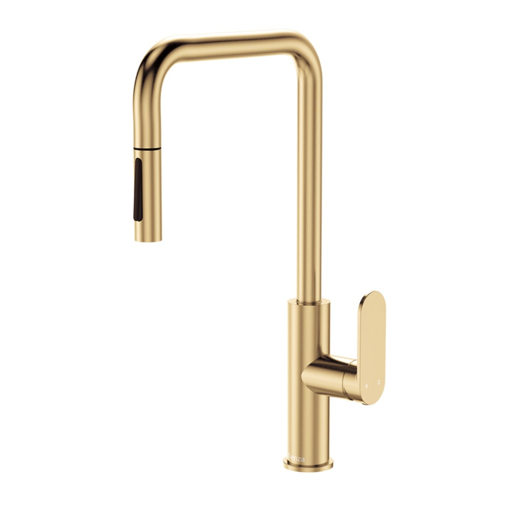 Fienza Empire Slim Pull Out Sink Mixer Lead Free Urban Brass 234108UB-LF
