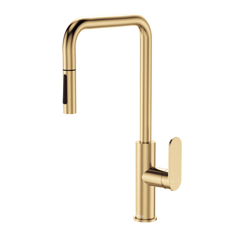 Fienza Empire Slim Pull Out Sink Mixer Lead Free Urban Brass 234108UB-LF