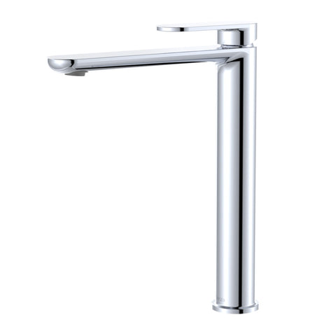 Fienza Empire Slim Tall Basin Mixer Cold Start Lead Free Chrome 234107-LF