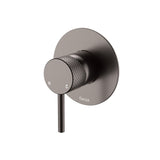 Fienza Axle Wall Mixer Dress Kit Set Large Round Plate Lead Free Gunmetal D231101GM-3-LF