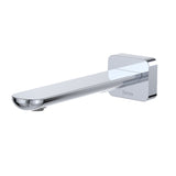 Fienza Empire Slim Wall Basin/Bath Outlet 180mm Square Plate Lead Free Chrome 234115-LF