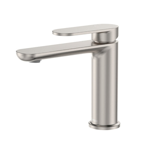 Fienza Empire Slim Basin Mixer Cold Start Lead Free Brushed Nickel 234103BN-LF