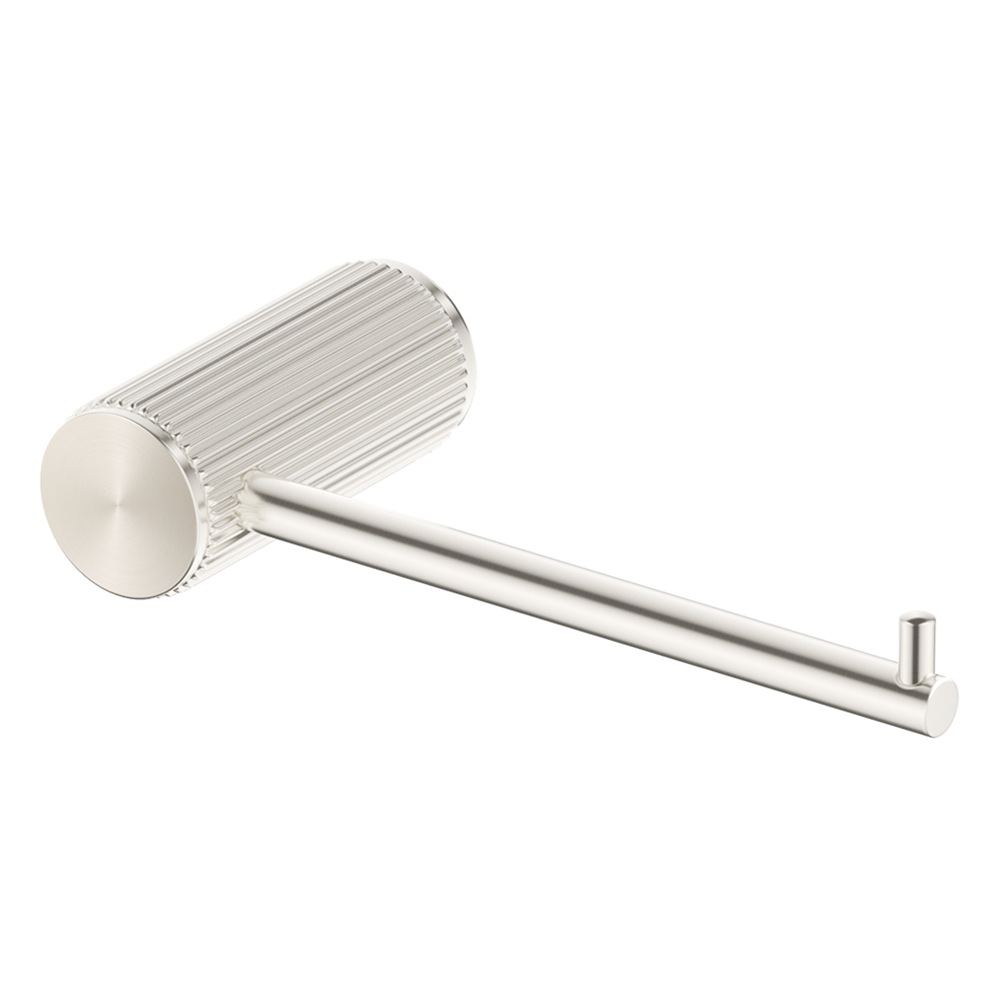 Bella Vista Mica Fluted Toilet Paper Holder Brushed Nickel 1111-P-NR-BN