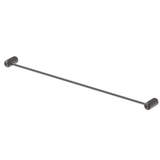 Bella Vista Mica Fluted Single Towel Rail Gunmetal 1124-800-P-NR-GM