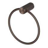 Bella Vista Mica Fluted Towel Ring Dusk Bronze 1104-P-NR-DB
