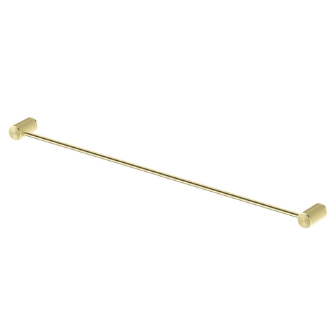 Bella Vista Mica Fluted Single Towel Rail French Gold 1124-800-P-NR-FG