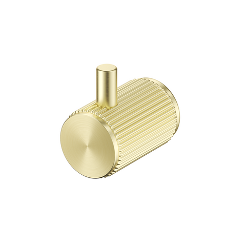 Bella Vista Mica Fluted Robe Hook French Gold 1153-S-P-NR-FG