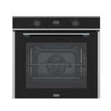 Franke Maris Pyrolytic Oven 60cm 11 Functions Black Glass w/ Stainless Steel Trim FMA97PXS