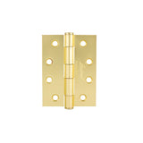Gainsborough Hinge Fixed Pin 100X75 Satin Brass GA1075FCFSB