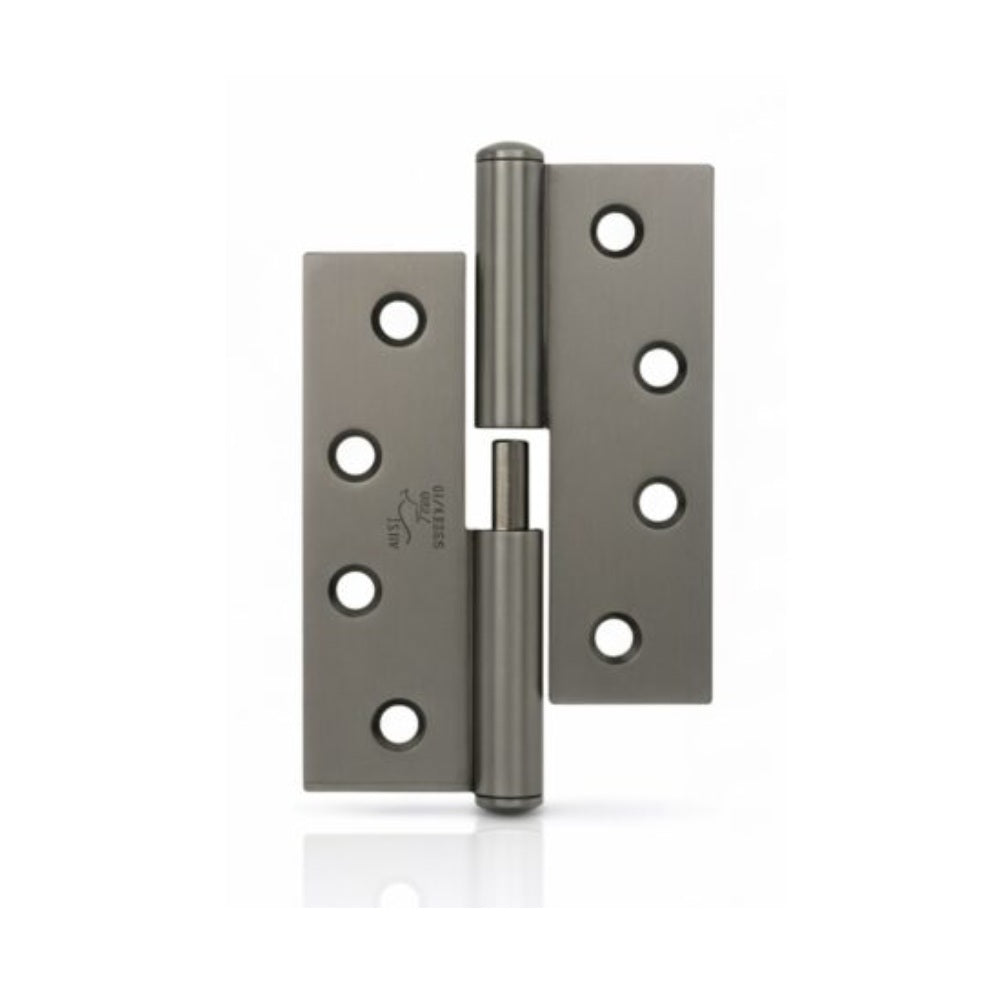 Trio Hinge Lift Off 100x75x2.5mm Left Hand Gunmetal Grey R2-175LOLHGN