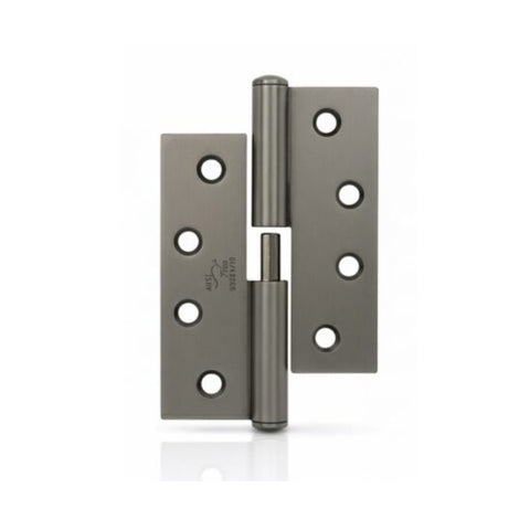 Trio Hinge Lift Off 100x75x2.5mm Left Hand Gunmetal Grey R2-175LOLHGN