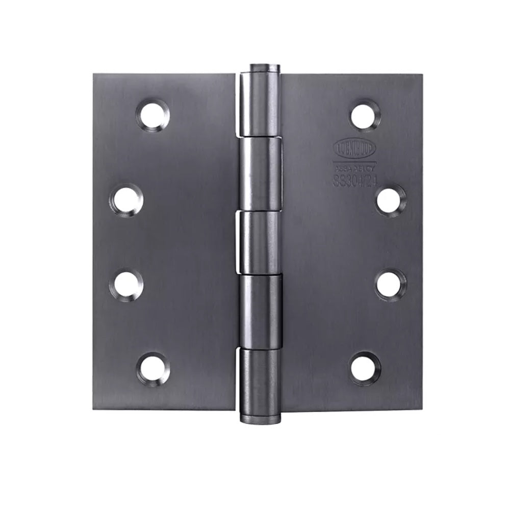Lockwood Vivid Loose Pin 100 x 100 mm x 2.5 mm Hinge Gm PVD (Pack of 12) Satin Gun Metal VIV100LP/GMPVD