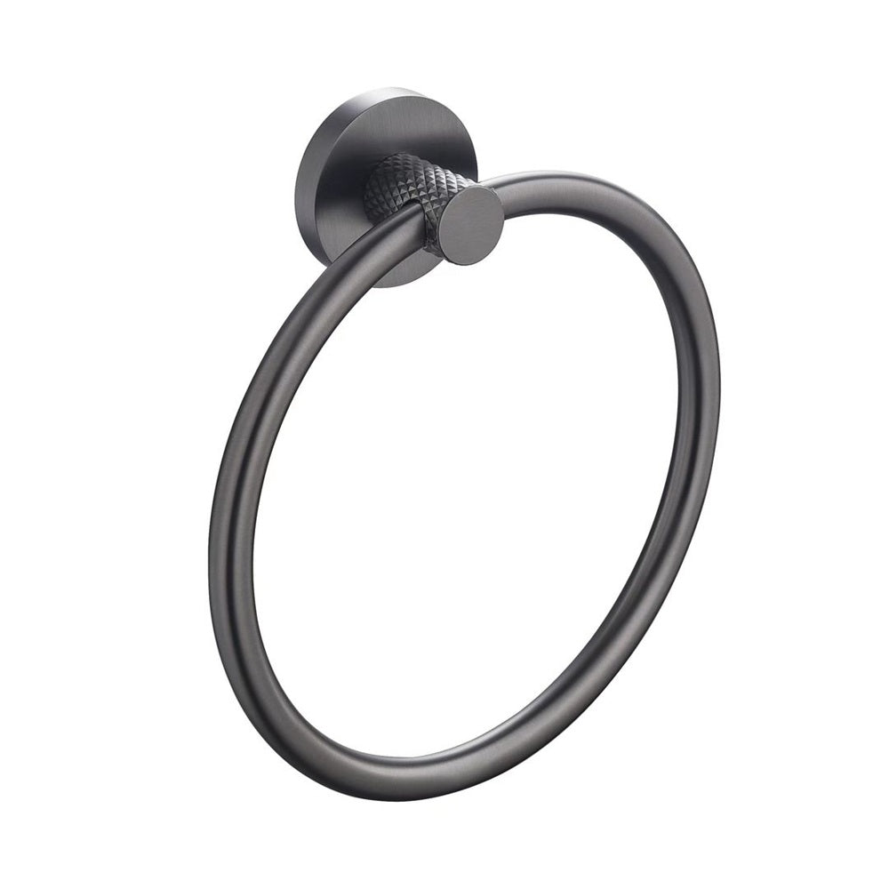 Amelie Tiara Towel Ring Gunmetal KGD69033