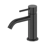 Nero Dolce Ii Curved Spout Basin Mixer Gunmetal 25B014GM