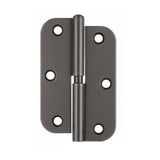 Trio Hinge Butt Radius Lift Off 89x58x1.6mm Left Hand Gunmetal Grey PBTRB89LOLHGN