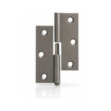 Trio Hinge Lift Off 85x60x1.6mm Left Hand Gunmetal Grey PBT8516LHGNLO