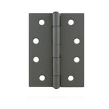Trio Hinge Butt 100x75x1.6mm Loose Pin Gunmetal Grey PBT10016LPGN