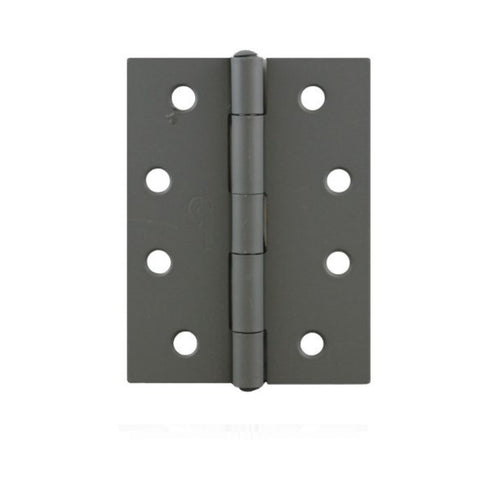 Trio Hinge Butt 100x75x1.6mm Loose Pin Gunmetal Grey PBT10016LPGN
