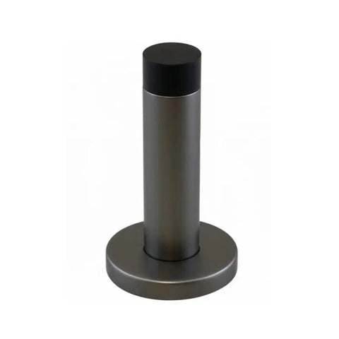 Trio Doorstop-Hart w/ Base 80mm Gunmetal Grey R12-8080DGN
