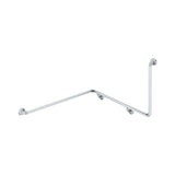 Fienza Care Grab Rail 600mm Left Hand Support 90º Stainless Steel GRAB60103111L