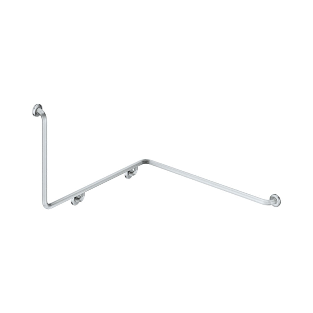 Fienza Care Grab Rail 600mm Right Hand Support 90º Stainless Steel GRAB60103111R