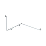 Fienza Care Grab Rail 600mm Right Hand Support 90º Stainless Steel GRAB60103111R