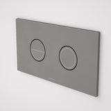 Caroma Invisi Series II Round Dual Flush Plate & Buttons Gun Metal 237088GM