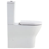 Fienza Tono Toilet Suite (Thick Seat) S-Trap 160-230mm Gloss White K028GEB