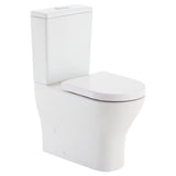 Fienza Tono Toilet Suite (Thick Seat) S-Trap 90-160mm Gloss White K028GEA