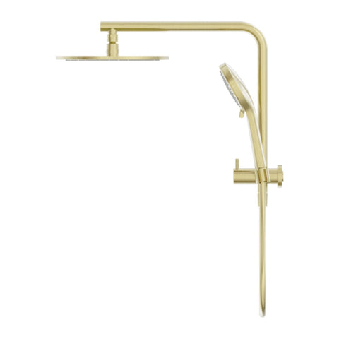 Amelie Royale 2 In 1 Twin Shower Brushed Gold BDO250805EBG