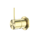 Nero Mecca Shower Mixer 60mm Plate Handle Up Trim Kits Only Brushed Gold NR221911JTBG