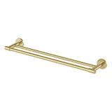 Phoenix Vivid MKII Double Towel Rail 600mm Brushed Gold 146-8110-12