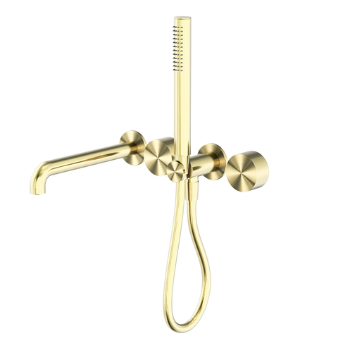 Nero Kara Progressive Shower System (Separate Plates) 250mm Trim Kits Only Brushed Gold NR271903B250TBG