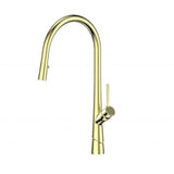 Greens Lustro Ii Pull-Down Sink Mixer PVD Brushed Brass LF1950254BB