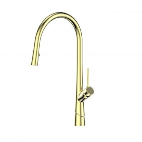 Greens Lustro Ii Pull-Down Sink Mixer PVD Brushed Brass LF1950254BB