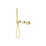 Nero Mecca Shower Mixer Divertor Systerm Separate Back Plate Brushed Gold NR221912FBG