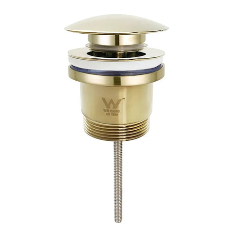 Otti Universal Mushroom Pop Up Waste 32mm Brushed Gold M43BG