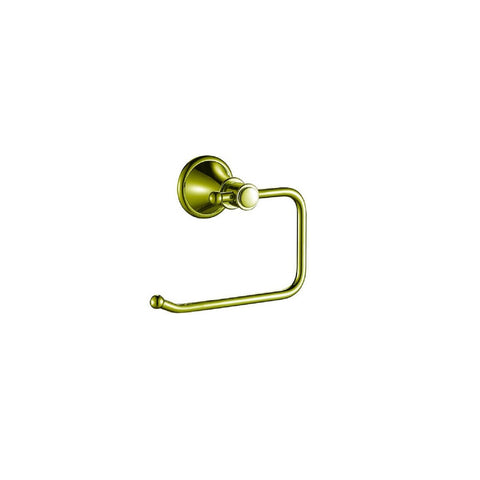 Ikon Clasico Toilet Paper Holder Brushed Gold 66504BG